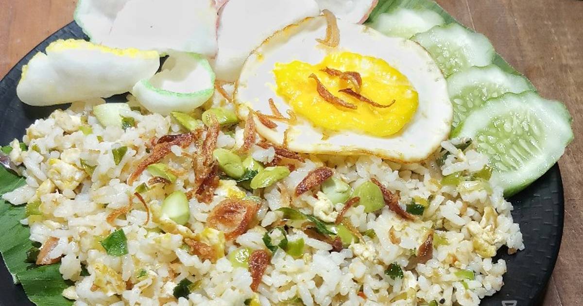 Resep Nasi Goreng Kampung Super Enak, Rahasianya Cuma 1 Bumbu Dapur Ini.
