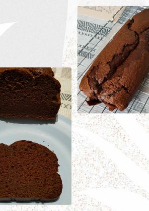 Une photo de Cake au chocolat moelleux