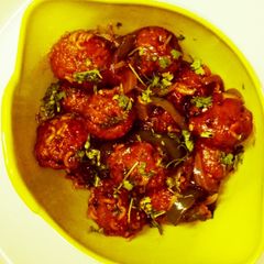 A picture of Maggi Manchurian.