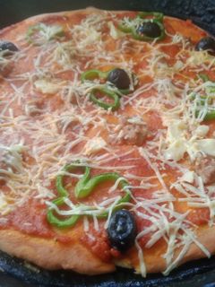 صورة لوصفة بيتزا سهلة وسريعة