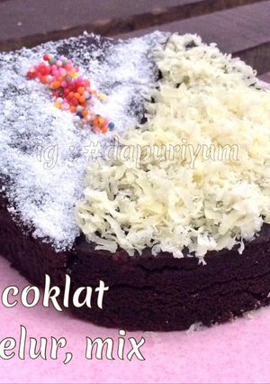 Foto resep Cake coklat tanpa telur dan mixer