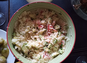 Una foto de Ensalada de cuscús