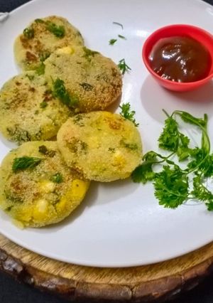 A picture of Corn cutlets.