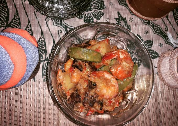 Sambal Goreng Kentang Ati Udang