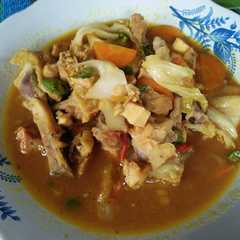 A picture of Tongseng ayam.