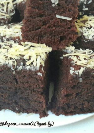 Foto resep Cake Coklat Moist Eggless No Mixer
