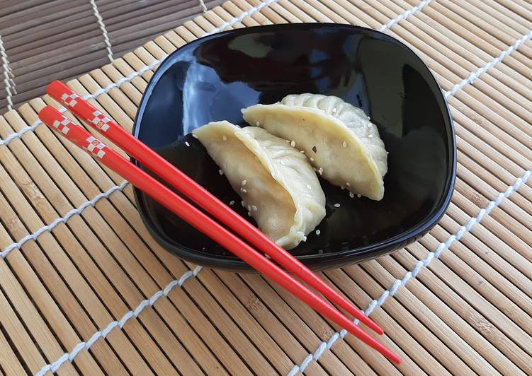 Gyoza gemellati vegani