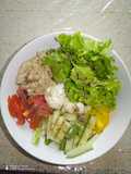 Tuna Egg Healthy Salad