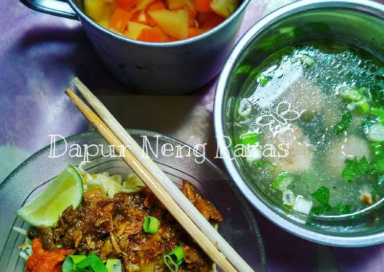 Resep Mie Ayam Praktis Anti Gagal