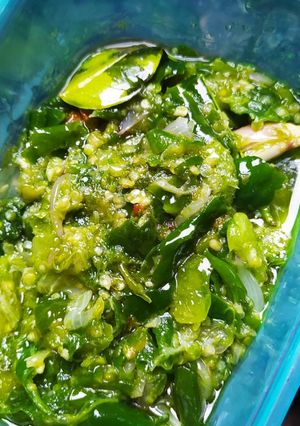 Foto resep Sambal ijo khas padang