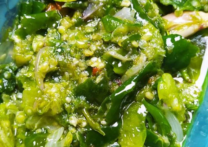 Resep Sambal Ijo Khas Padang Oleh Alby Alyss Cookpad