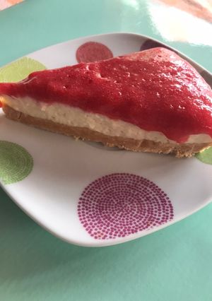 Una foto de Cheesecake de frutilla🍓