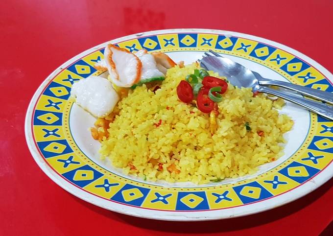 Resep Nasi Goreng Kunyit, Enak