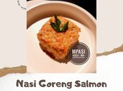 Gambar nasi goreng salmon