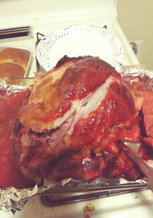 A picture of Strawberry Ham.