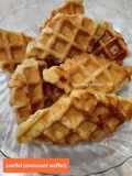 Croffel (croissant waffel)