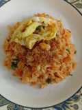Nasi Goreng Merah dengan Udang