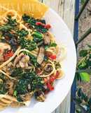 Pasta Para Adictos a los Champiñones
