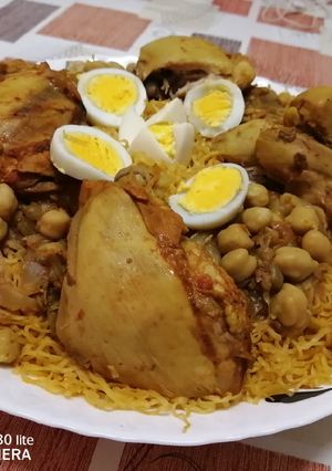 صورة لوصفة رشته مرقي حمرا