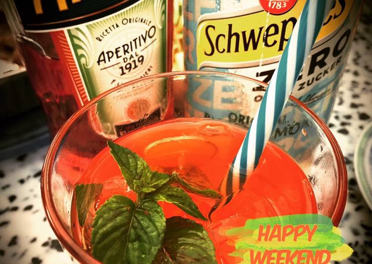 Simple Way to Prepare Favorite Aperol Lemon Spritz 🍹