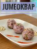 Jumeokbap (Nasi Kepal Ubi Ungu)