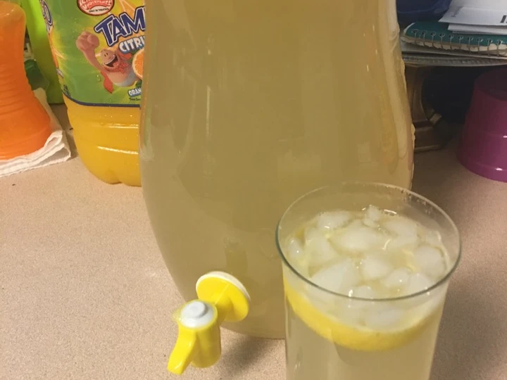 Recipe Homemade tangy lemonade the Delicious Can spoil the tongue