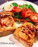煙三文魚漢堡包厚多士 Smoke salmon burger french toast