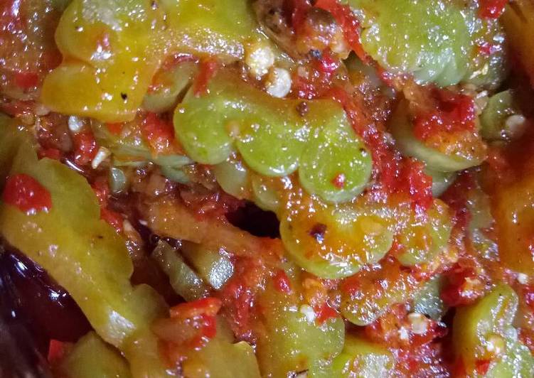 Bumbu meracik Sambel Pare Anti Gagal