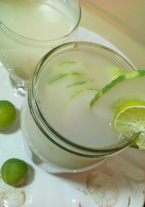 A picture of Ginger orange lemonade.