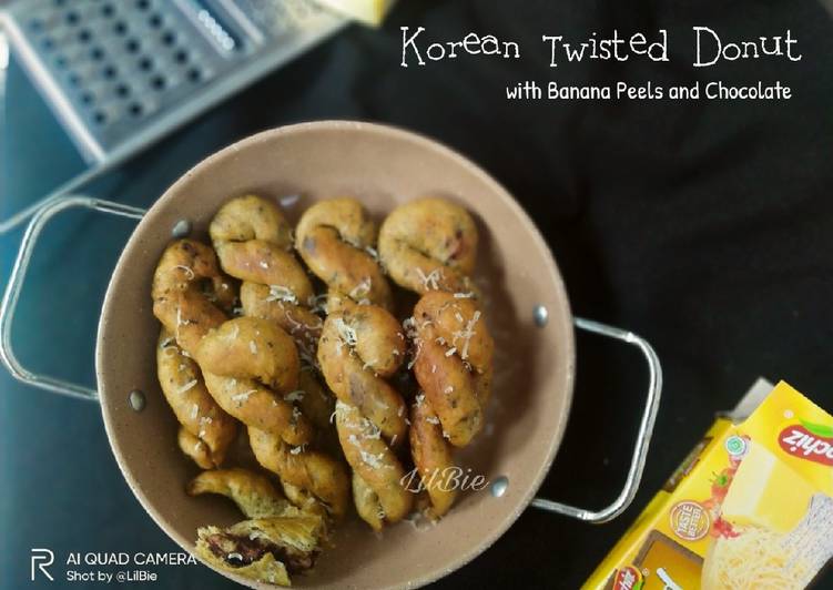 Resep Korean Twisted Donut yang Bikin Ngiler