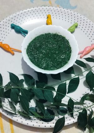 करी पत्ते की चटनी रेसिपी मुख्य फोटो