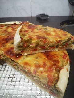 Una foto de Tarta de zapallito y zucchini