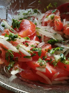 Una foto de Ensalada chilena