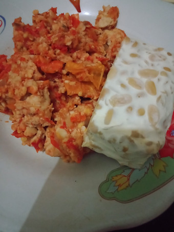 Anti Ribet, Buat Tempe Kukus #diet Istimewa