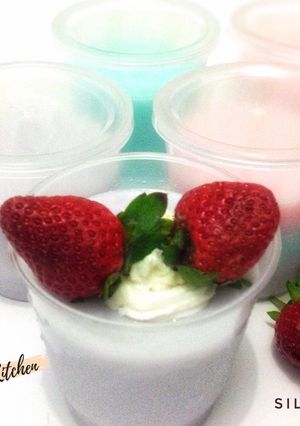Foto resep Silky Puding Puyo - simple dan enak