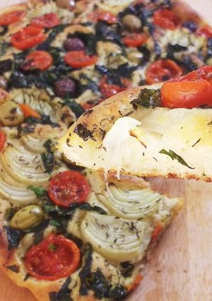 Une photo de Pain focaccia