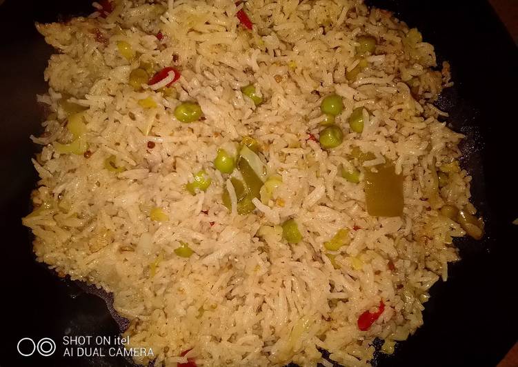 Recipe of Speedy Mix vegetables pulao