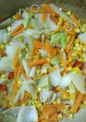 Foto resep Sup Sayur Bumbu Minimalis