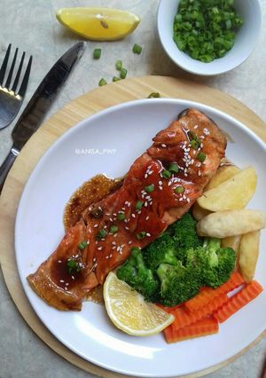 Foto resep Salmon Teriyaki