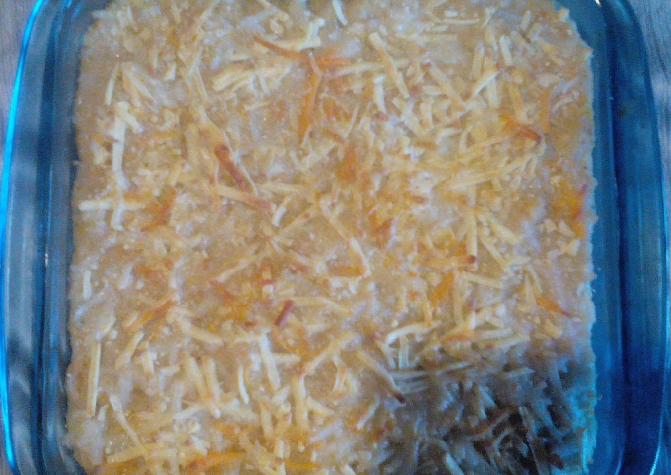 Coliflor y calabaza con bechamel suave