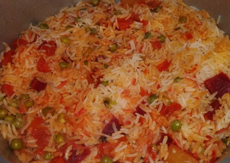 Recipe of Ultimate Beetroot pulao