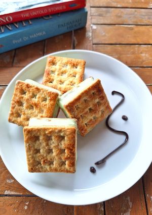 Foto resep Crackers Ice Cream Bar