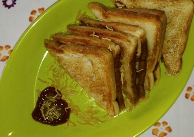 Easiest Way to Make Favorite Veg Masala Toast