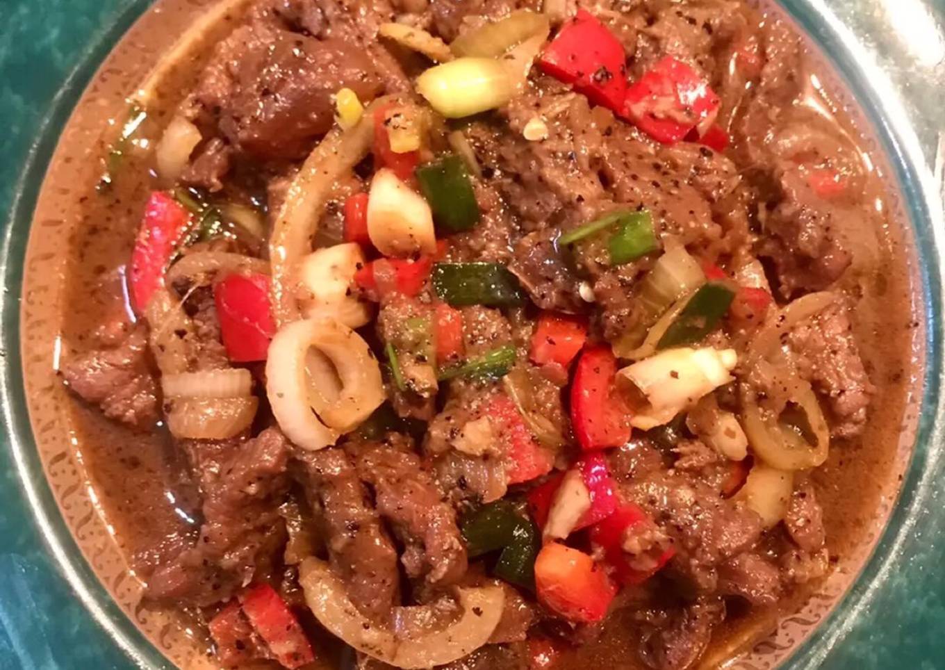Sapi Lada Hitam (Black pepper Beef)