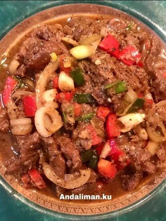 Cara Mudah Menyiapkan Resep Sapi Lada Hitam (Black pepper Beef) yang Enak Banget