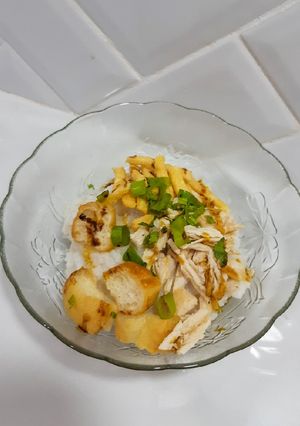 Foto resep Bubur Ayam ala Ta Wan