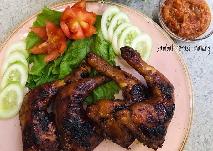 Resep Sambal terasi matang (untuk ayam bakar dll) Anti Gagal