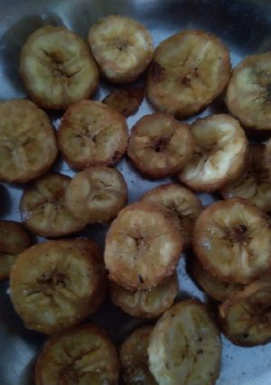 A picture of Raw banana vafer.