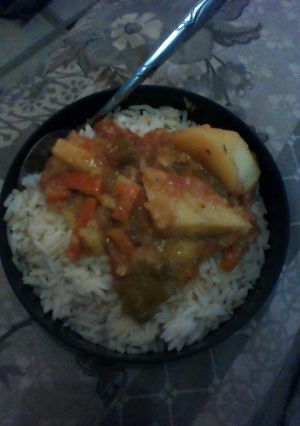 A picture of Potatoes stew.