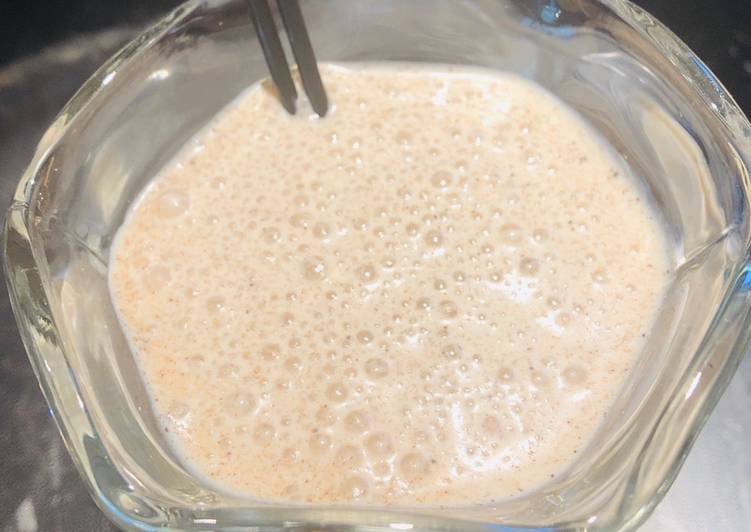 Simple Way to Prepare Homemade Spiced Rum Milkshake